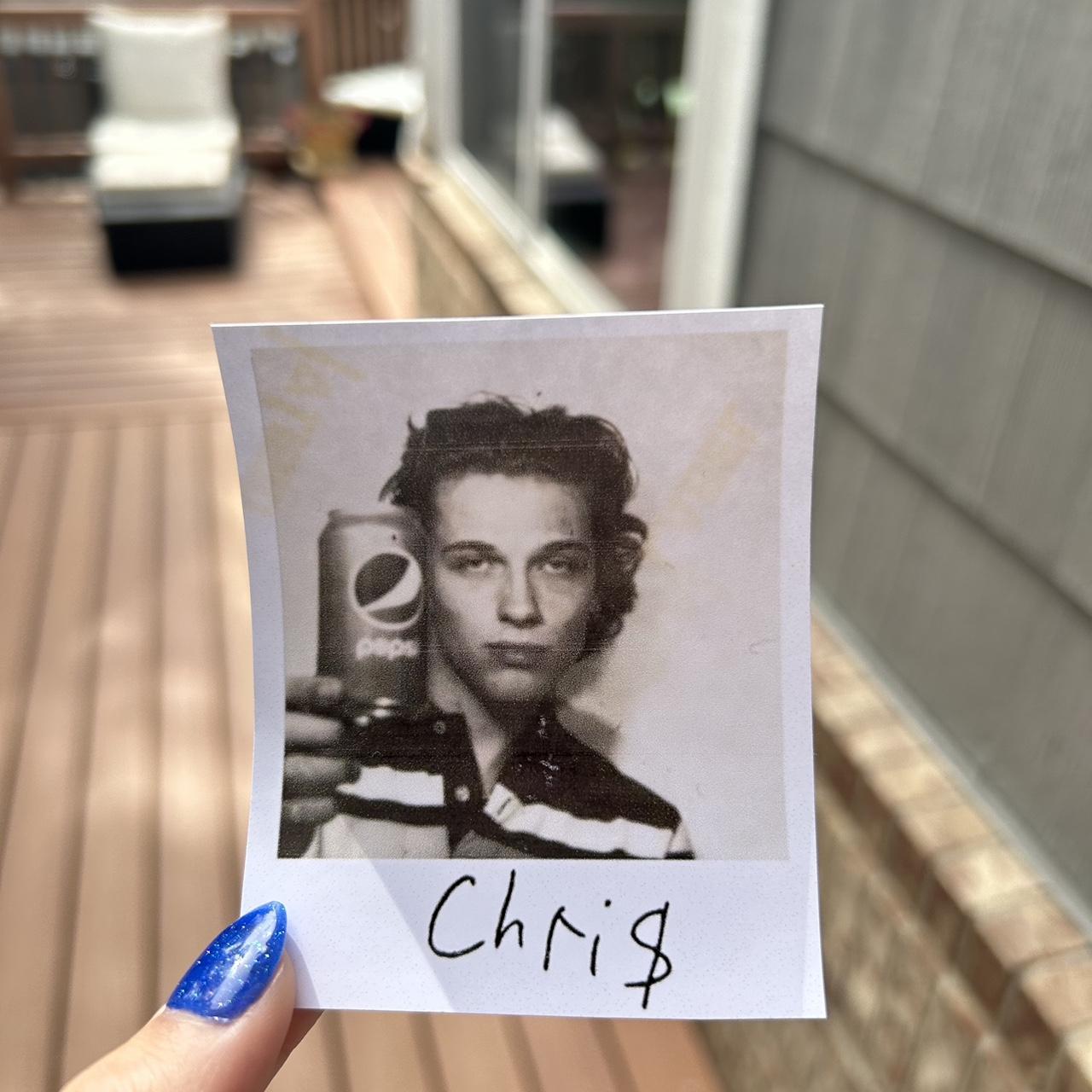 TaraOnTour: CHRIS STURNIOLO SIGNATURE POLAROID... - Depop