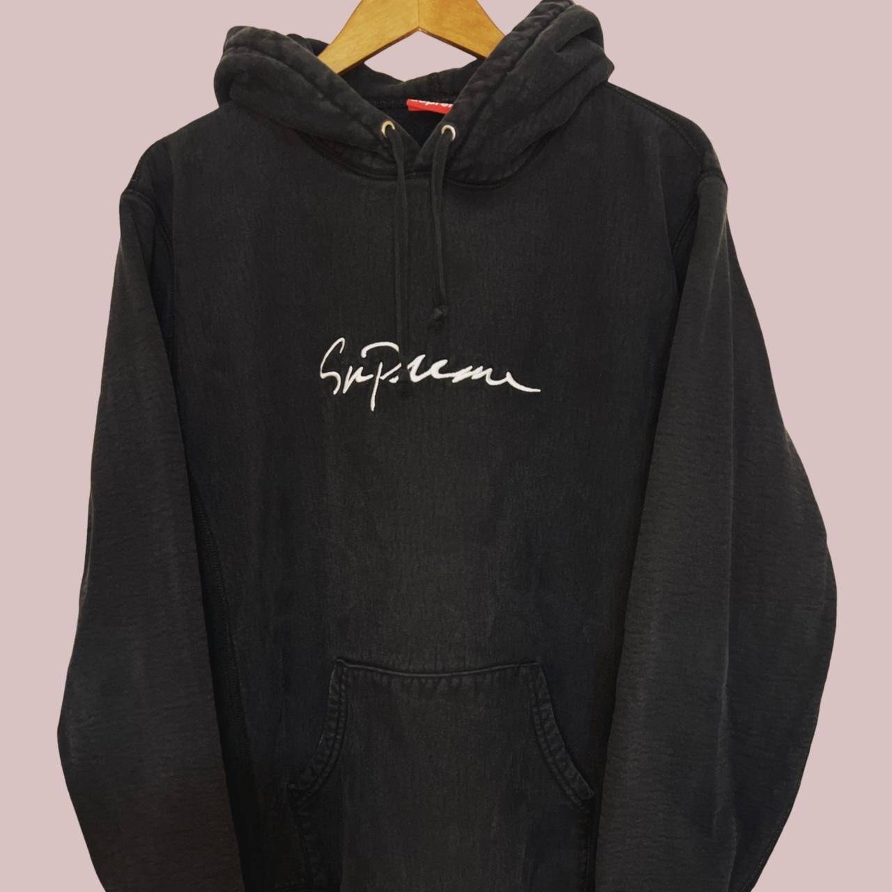 Apparel Supreme Classic Script Hooded Sweatshirt Supreme
