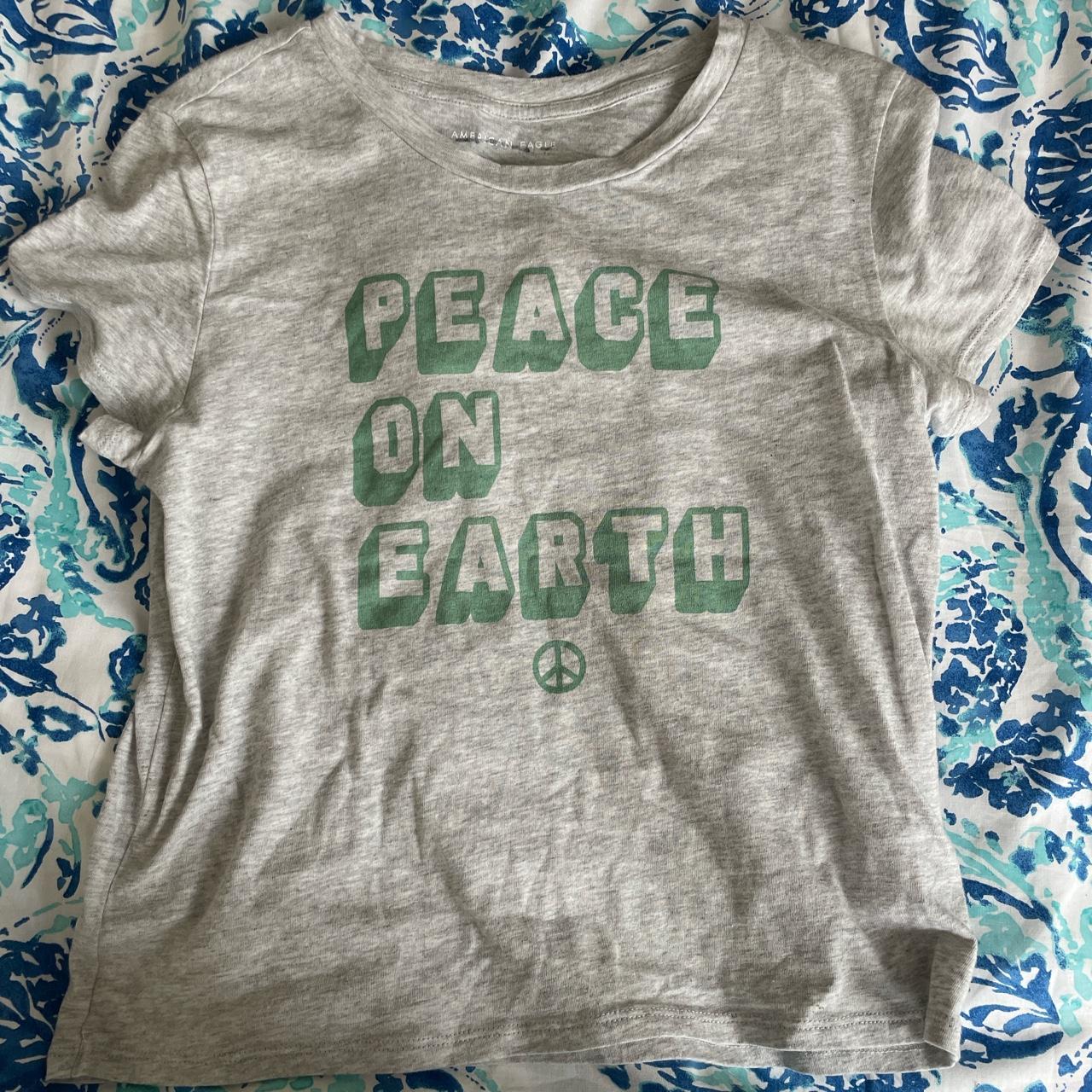 american eagle peace sweatshirt