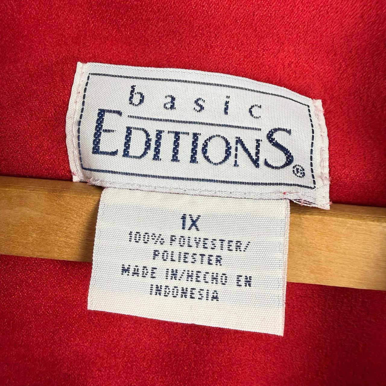 Basic Editions Women's Blouse - Red - 18 – Basic … - image 7