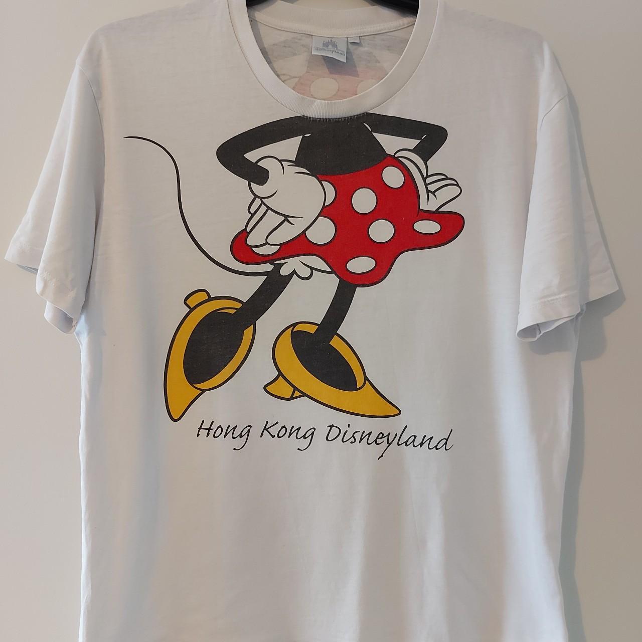 Hong Kong Disneyland Minnie Mouse tshirt Ladies XL,... - Depop