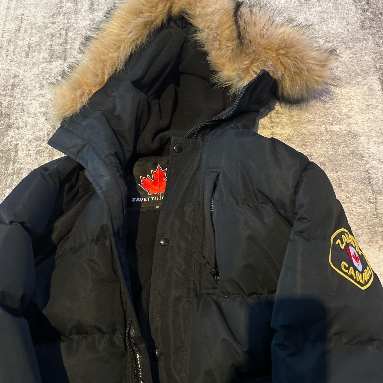 Zanetti Canada winter coat Size M Worn once perfect... - Depop