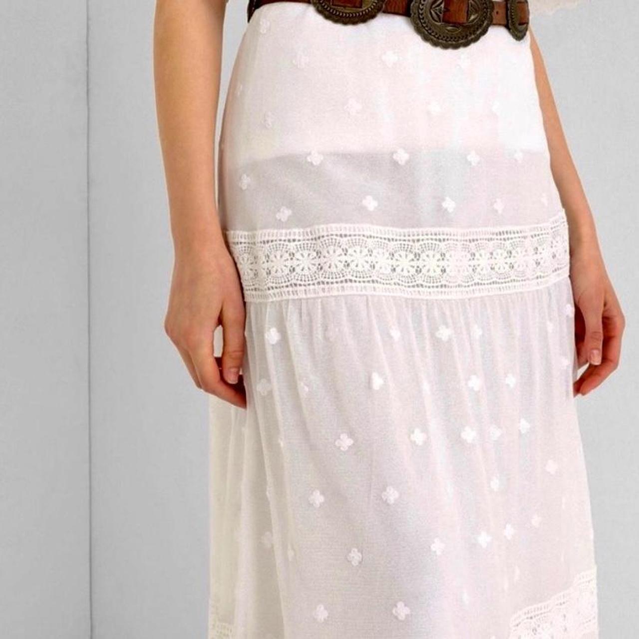 Ralph Lauren Women's Skirt - White/Cream - 2 – Vi… - image 1