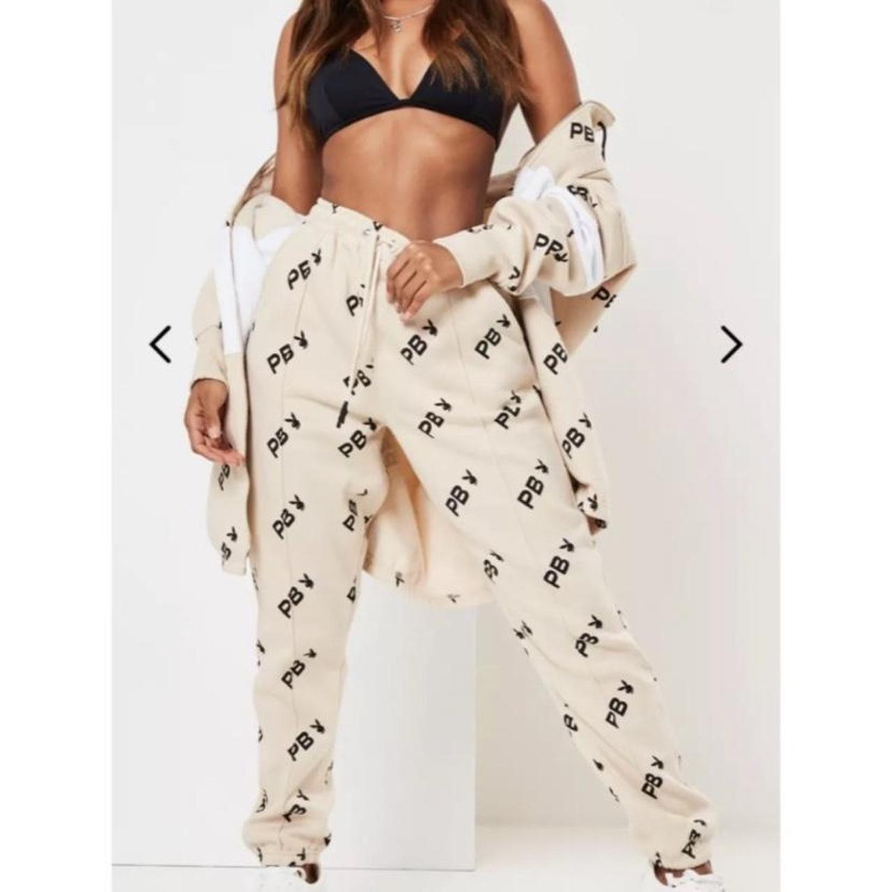 NEW Playboy stone repeat print joggers NEW WITH Depop