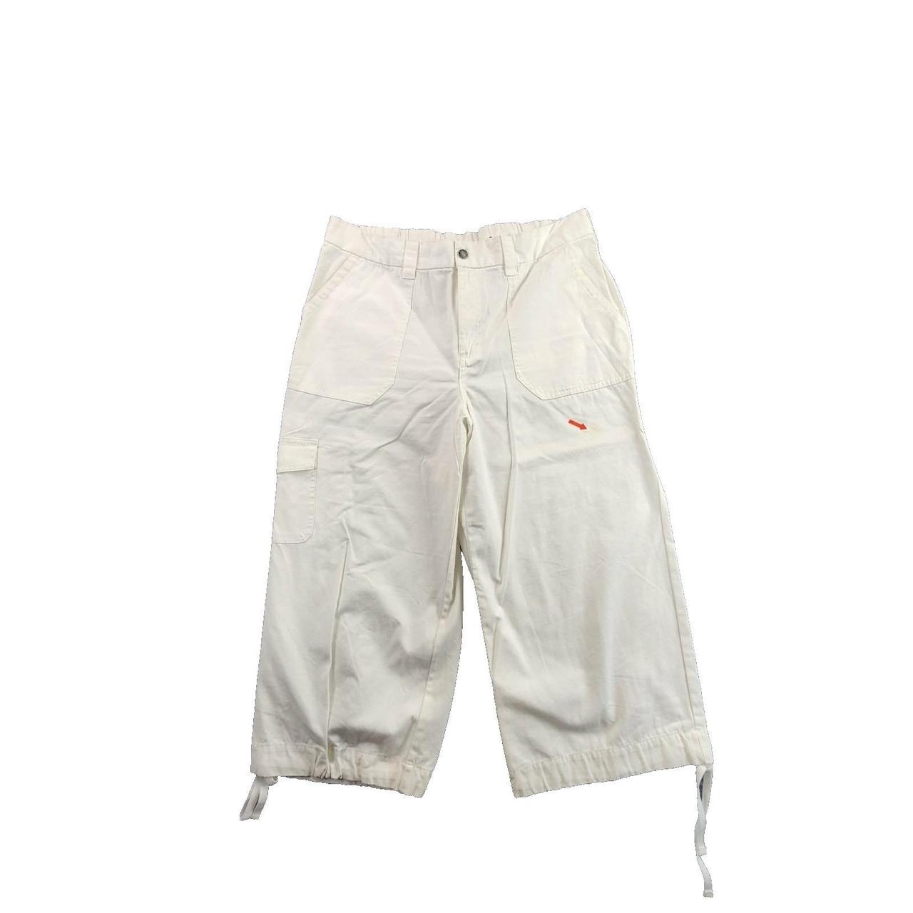 Basic Editions Women's Pants - White - L – BASIC … - image 1