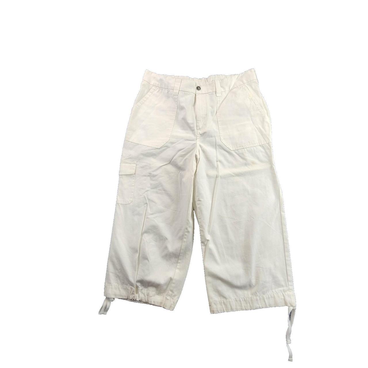 Basic Editions Women's Pants - White - L – BASIC … - image 4