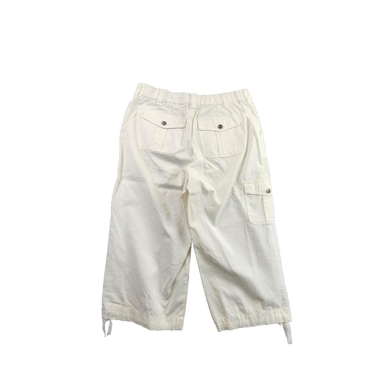 Basic Editions Women's Pants - White - L – BASIC … - image 5