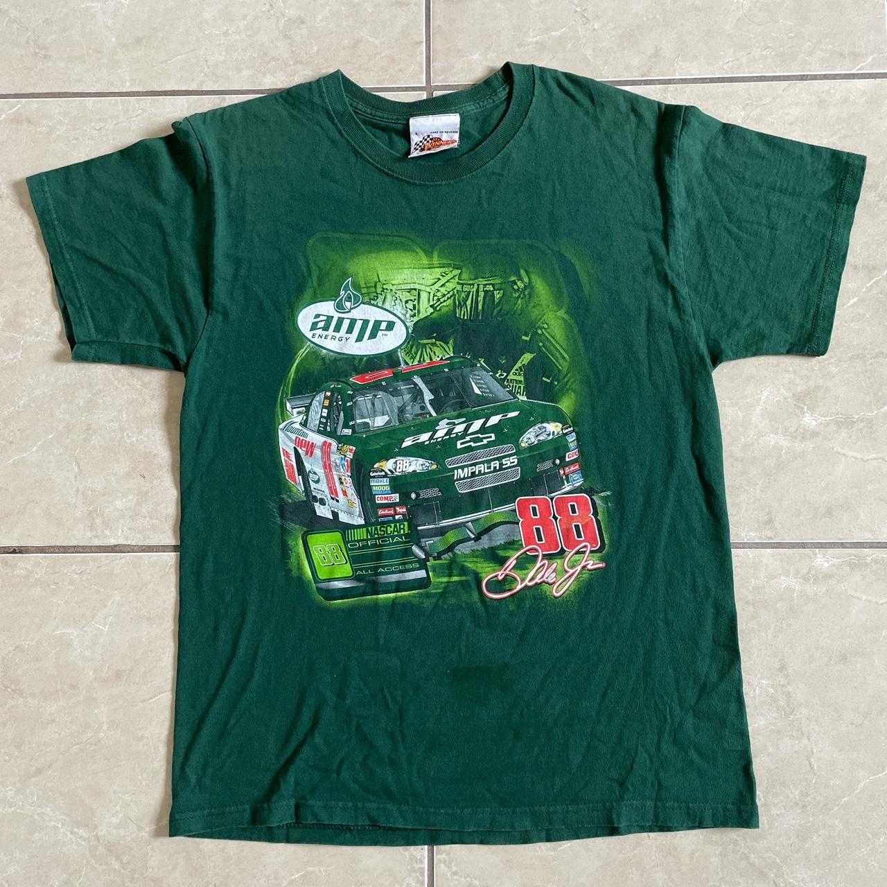 Dale Jr. Nascar racing shirt 1 minor flaw shown on... - Depop