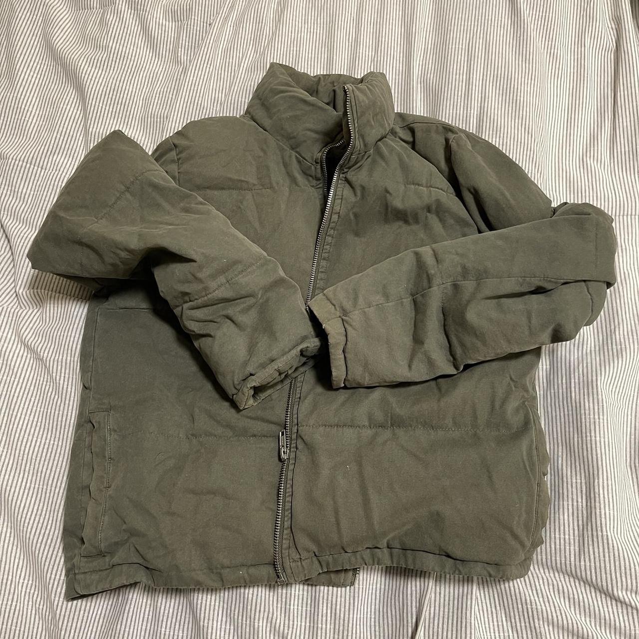 brandy Melville green puffer Depop