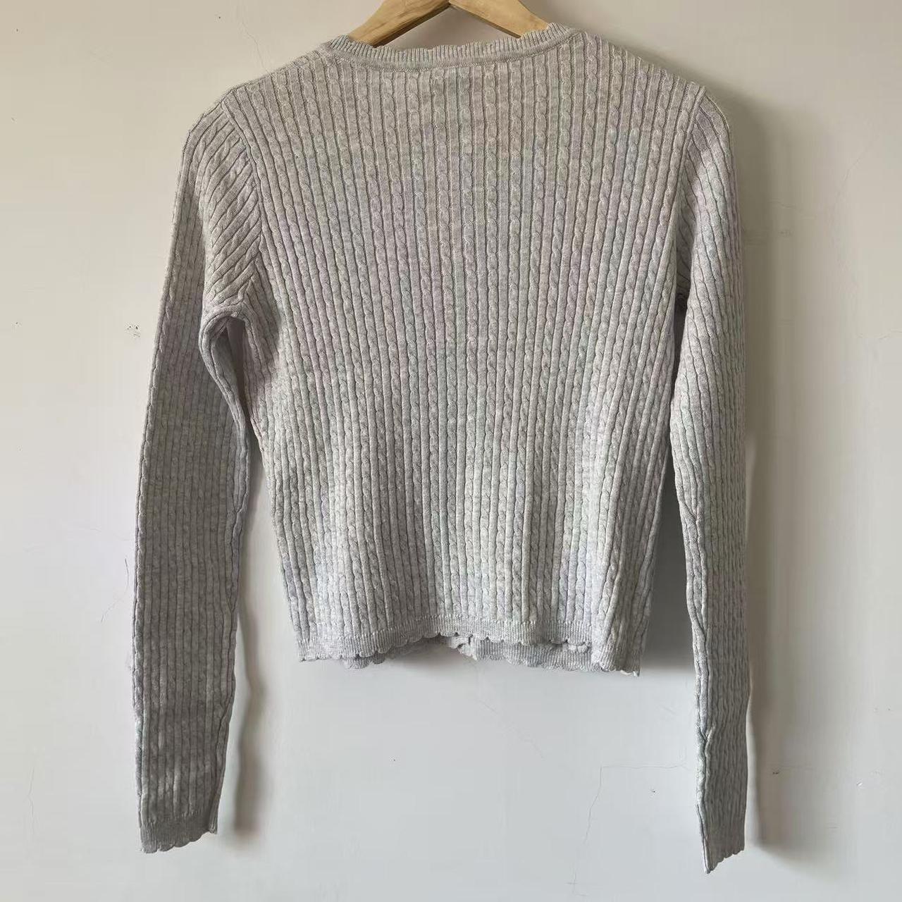 Brandy Melville zoe cardigan gray VERSION Depop