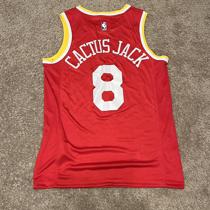 travis scott cactus jack houston rockets jersey - Depop