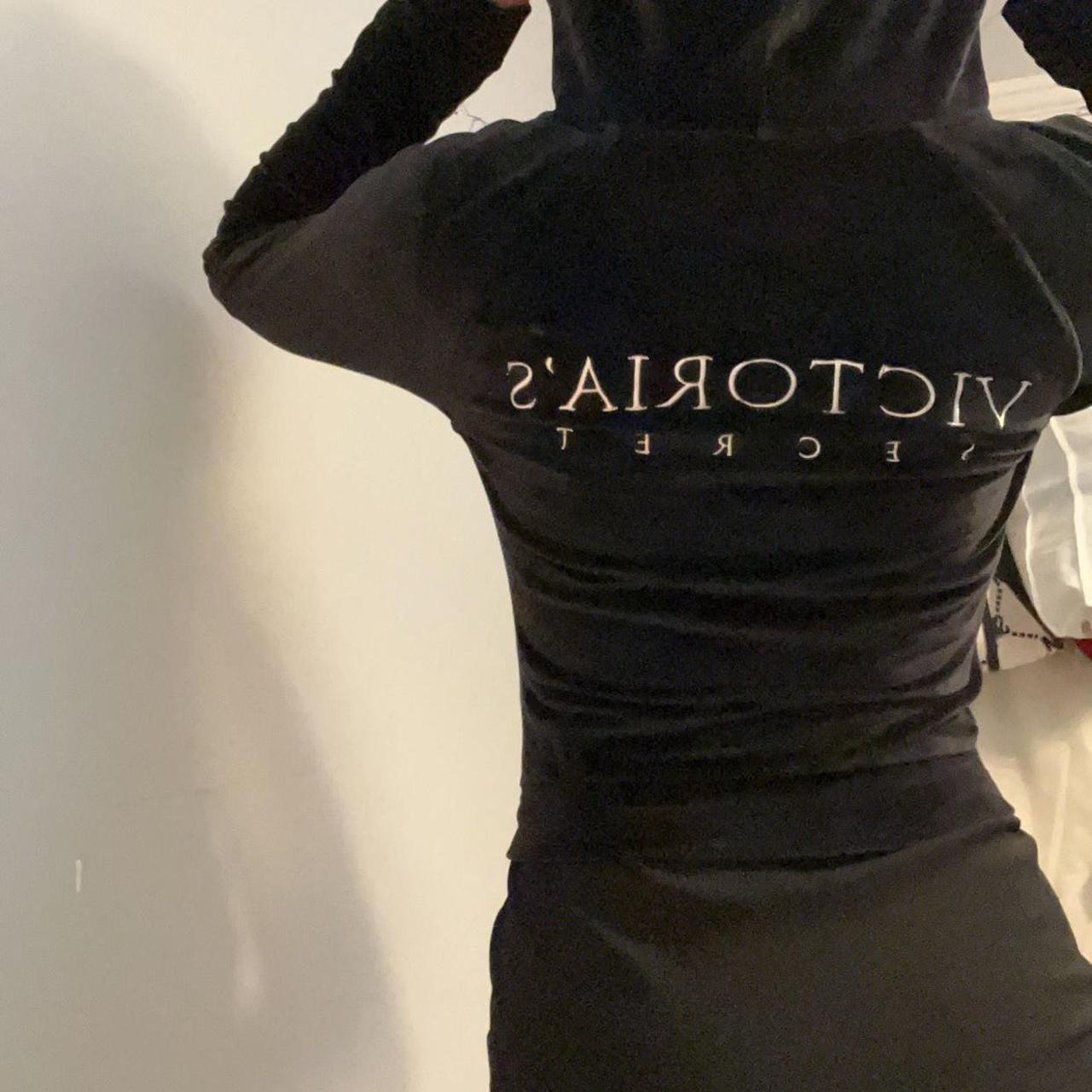 Original Victoria secret velour tracksuit top - Depop