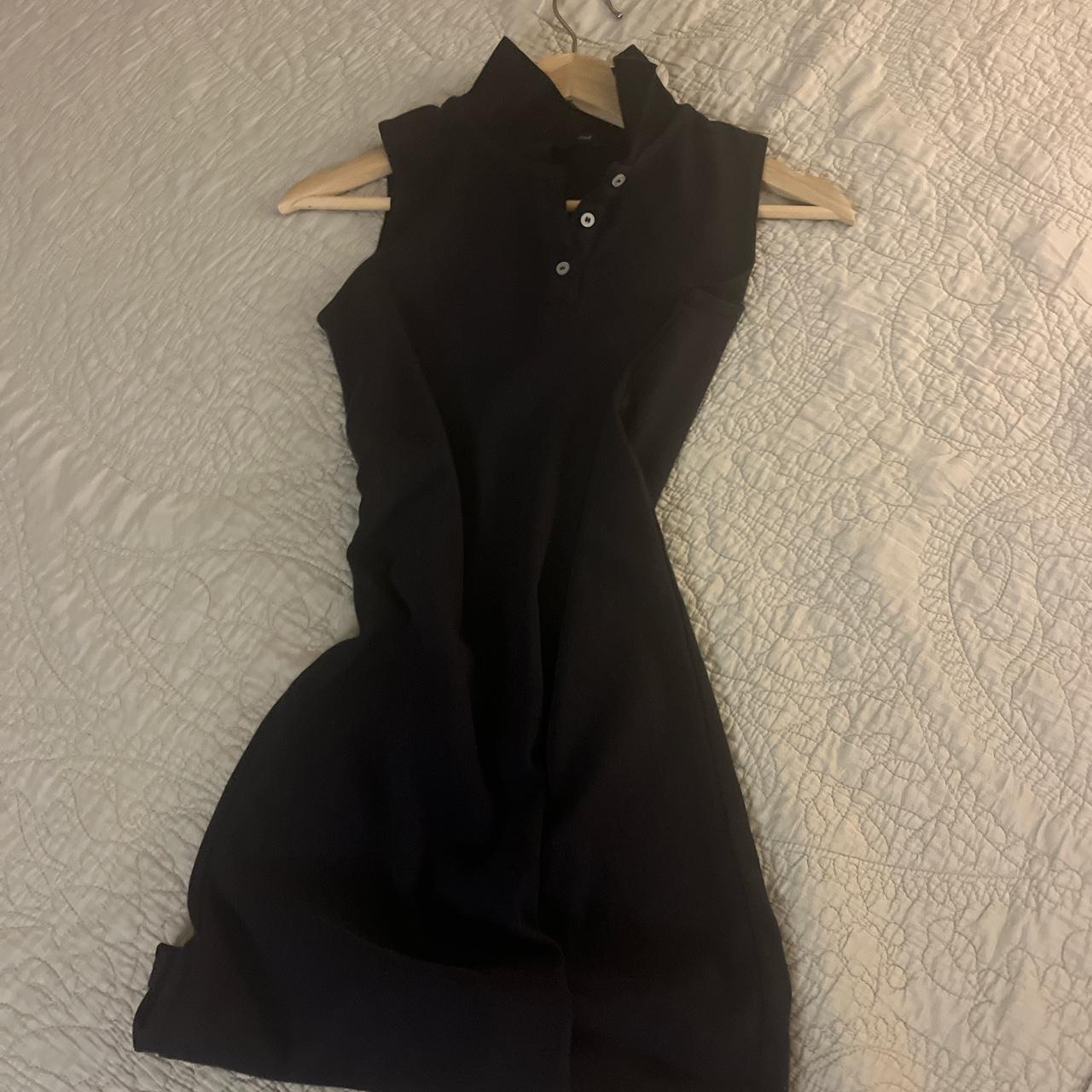 Brandy Melville Women's Navy Dress Depop