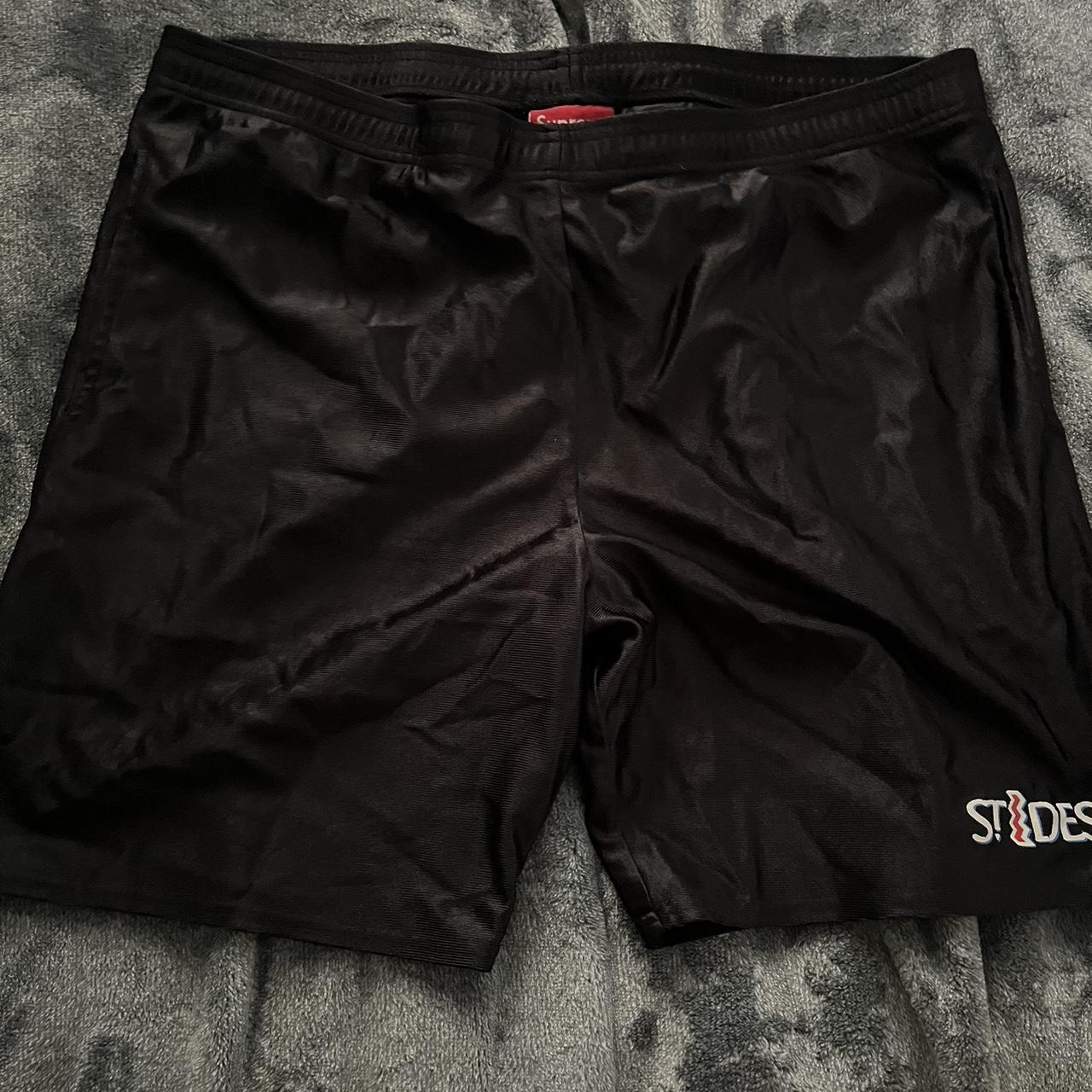 Supreme/Ronin Mesh Shorts A beautiful black and red - Depop