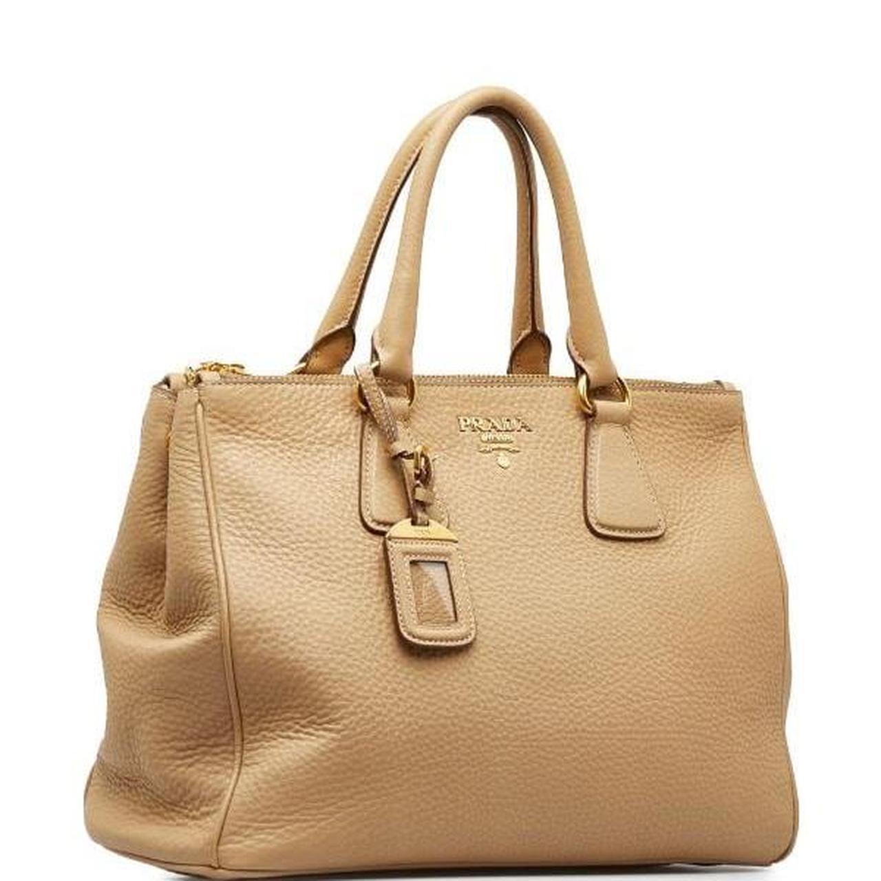 Prada calf leather tote bag hotsell