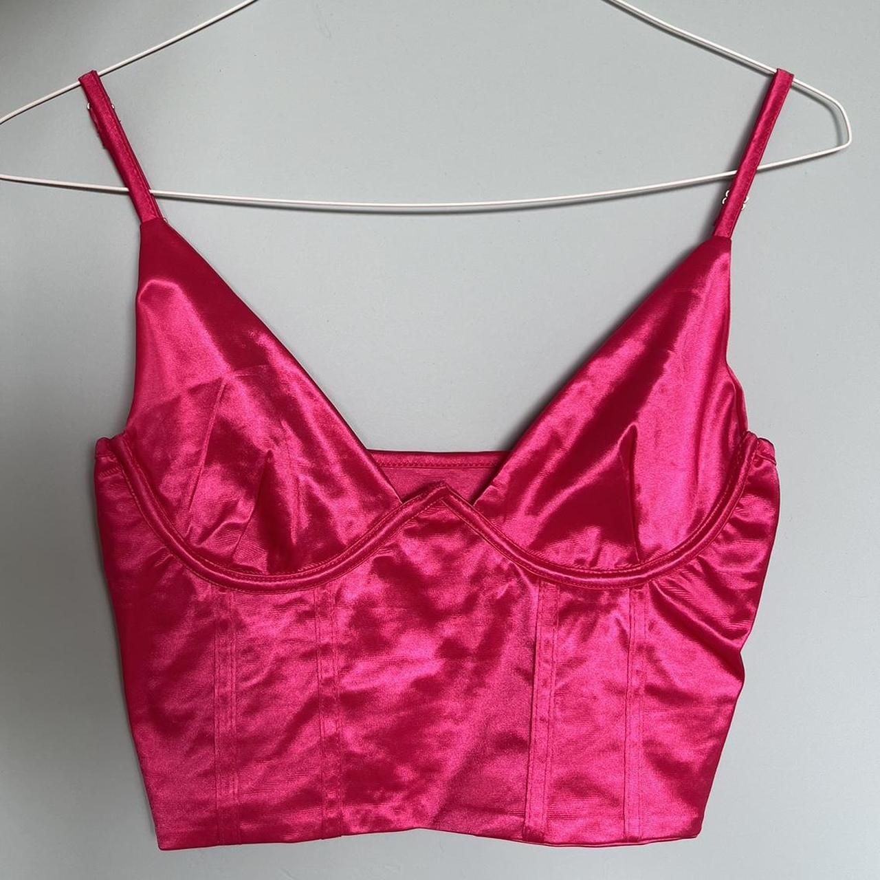 Shiny pink going out top #party #frat #bar #club - Depop