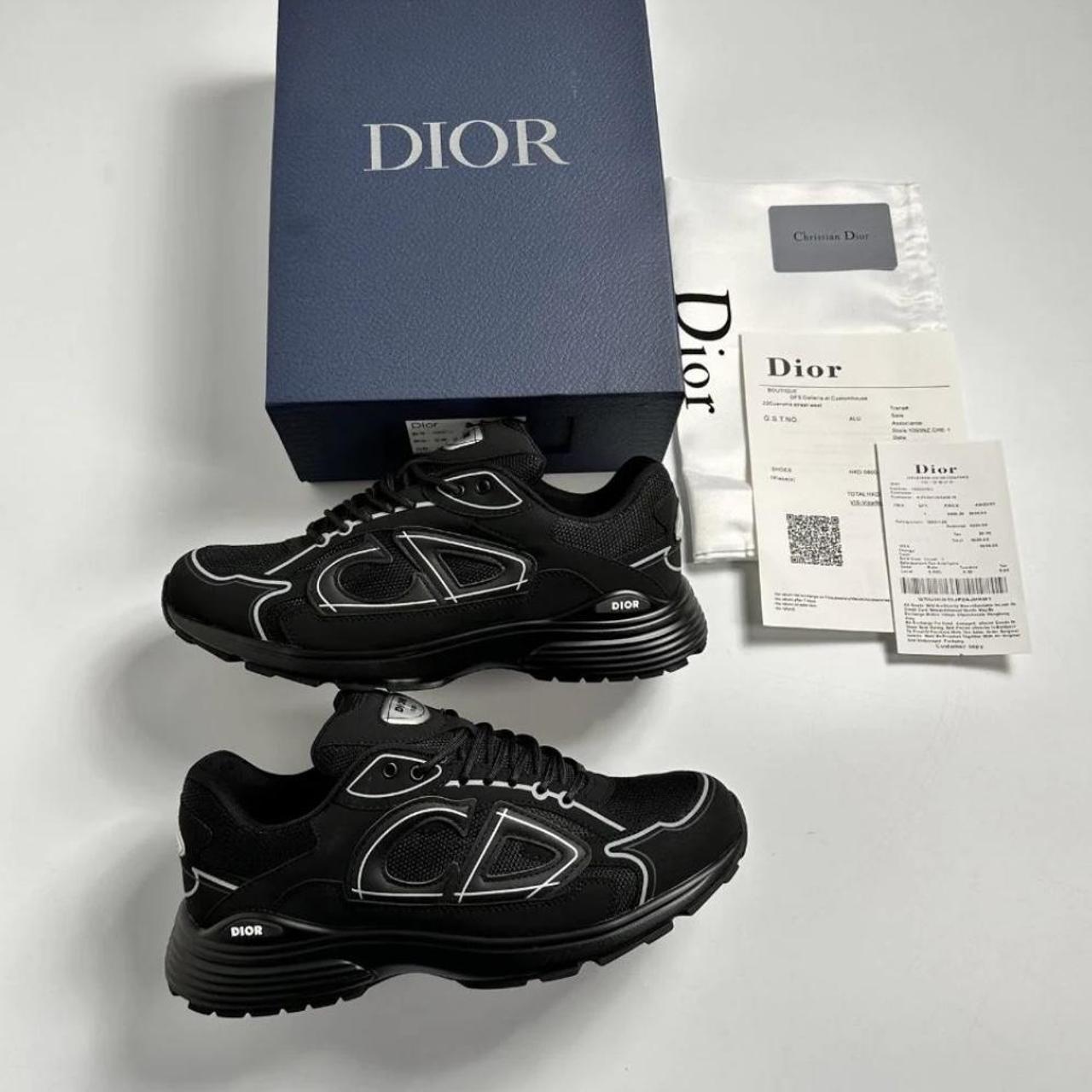 Dior Men's Black Trainers Depop