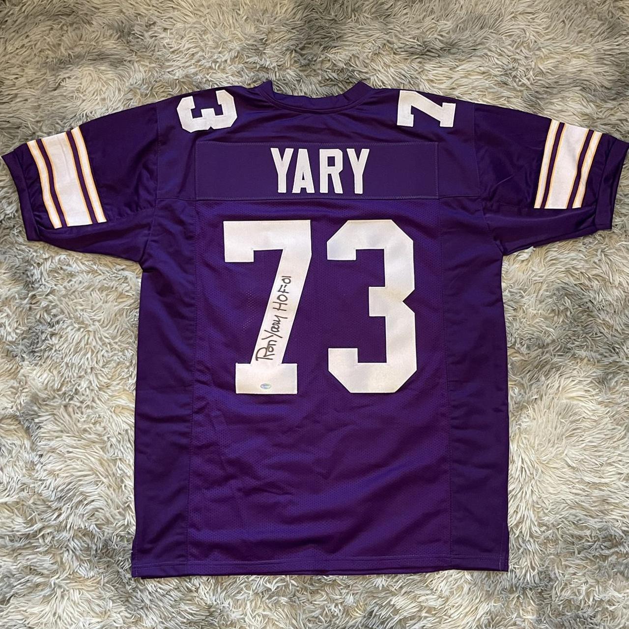 Viking Jersey Signed Yary Jersey Sized XL - Depop