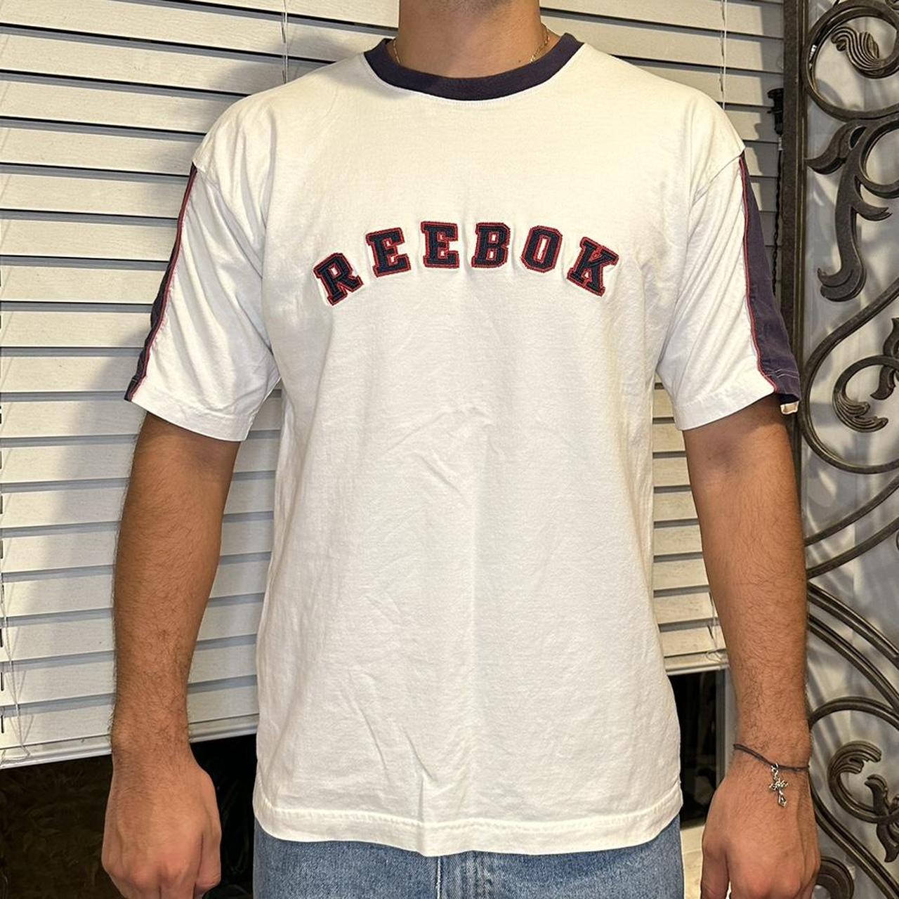 Rare Detroit Lions Reebok All Over Print T Shirt. - Depop