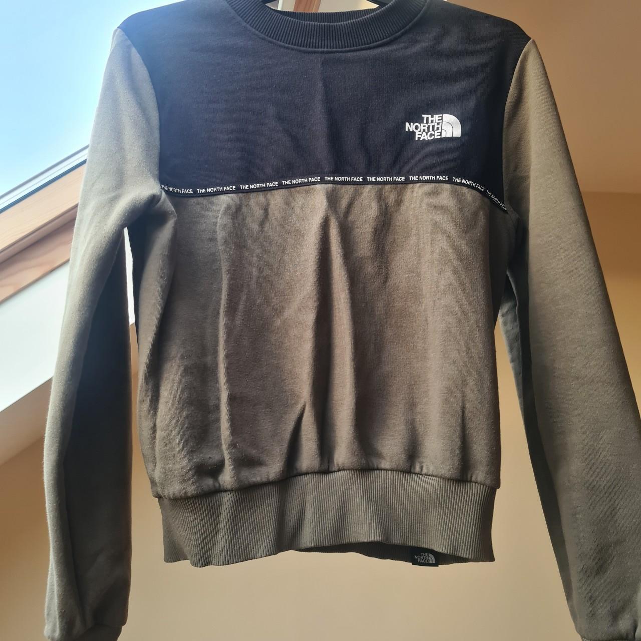 North face hot sale khaki jumper