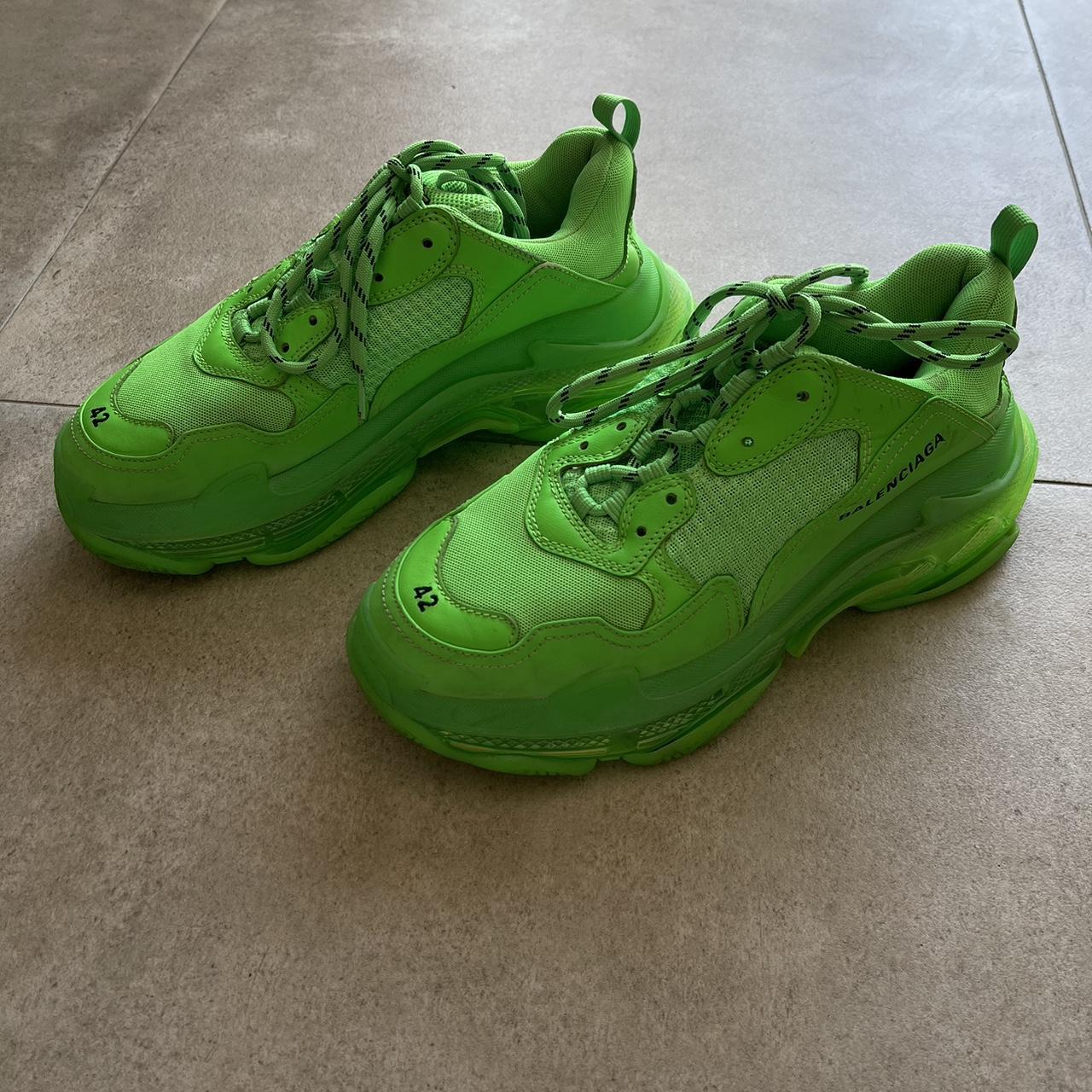 Balenciaga Neon Green Balenciaga Shoes Balenciaga Verde