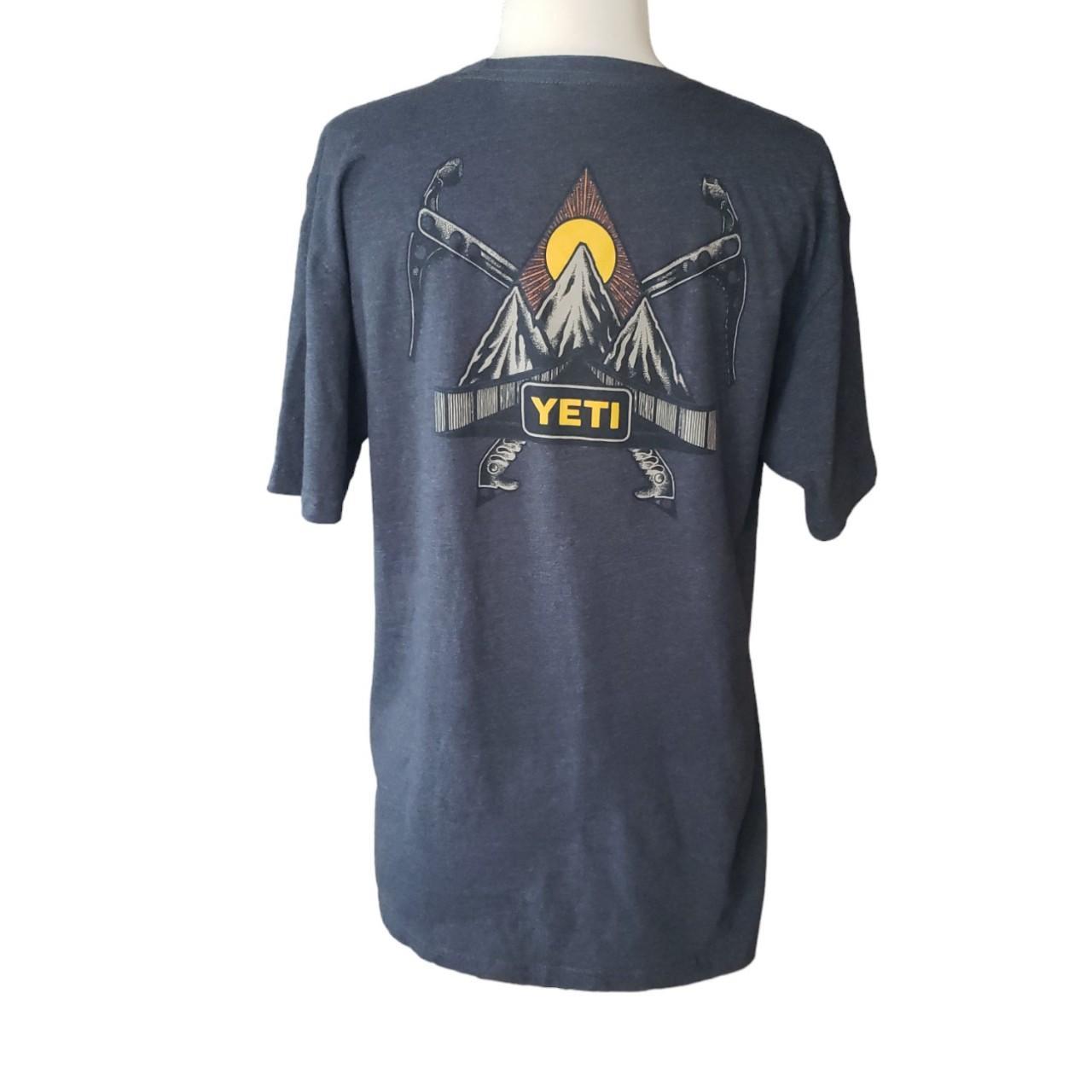 Yeti men's fishing t shirt size medium