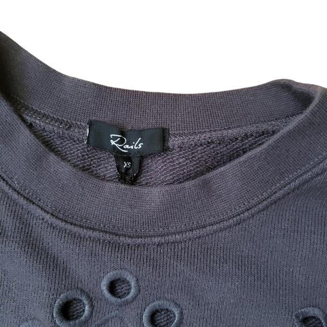 Rails Women's Sweatshirt - Grey - XS – Rails Alic… - image 5