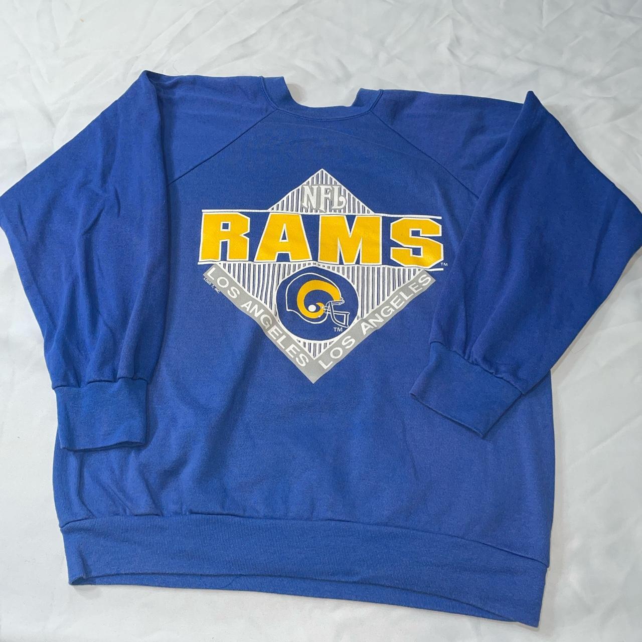 Vintage Los Angeles Rams Sweatshirt All items are - Depop