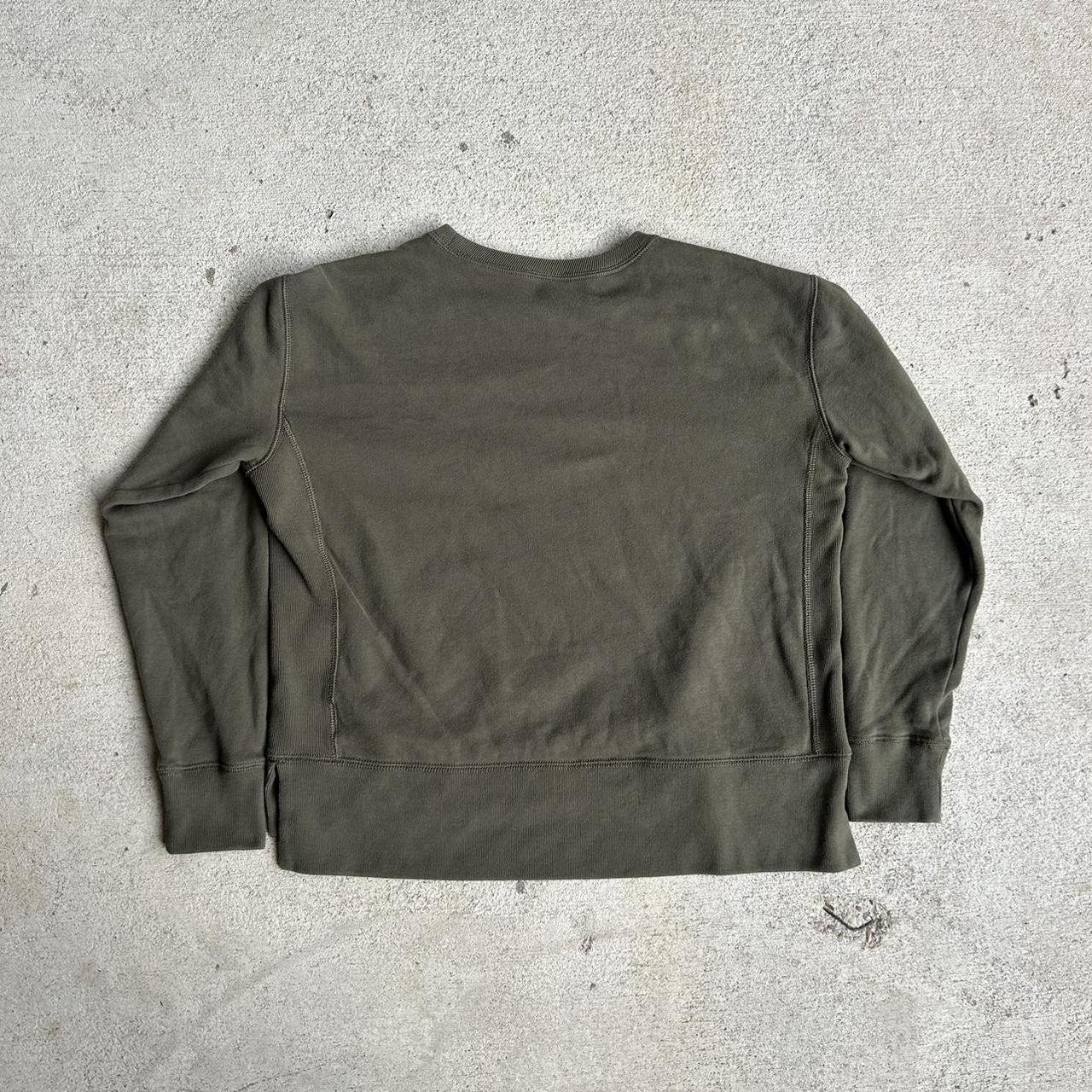 Olive Green Ralph Lauren Crew Neck 🫒 Cozy super... - Depop