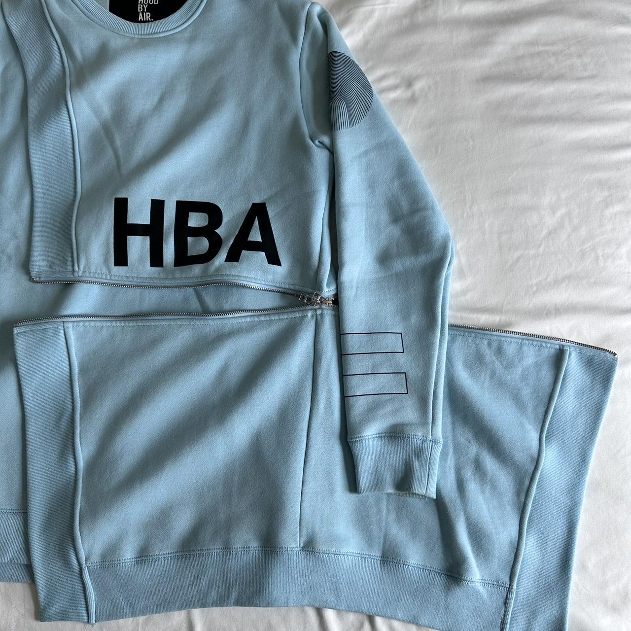 Hood By Air Men's Blue and Black Sweatshirt (5)
