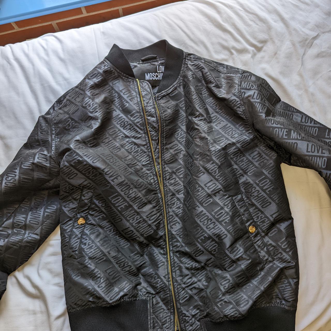 Love Moschino Bomber Jacket, Size XXL, Light