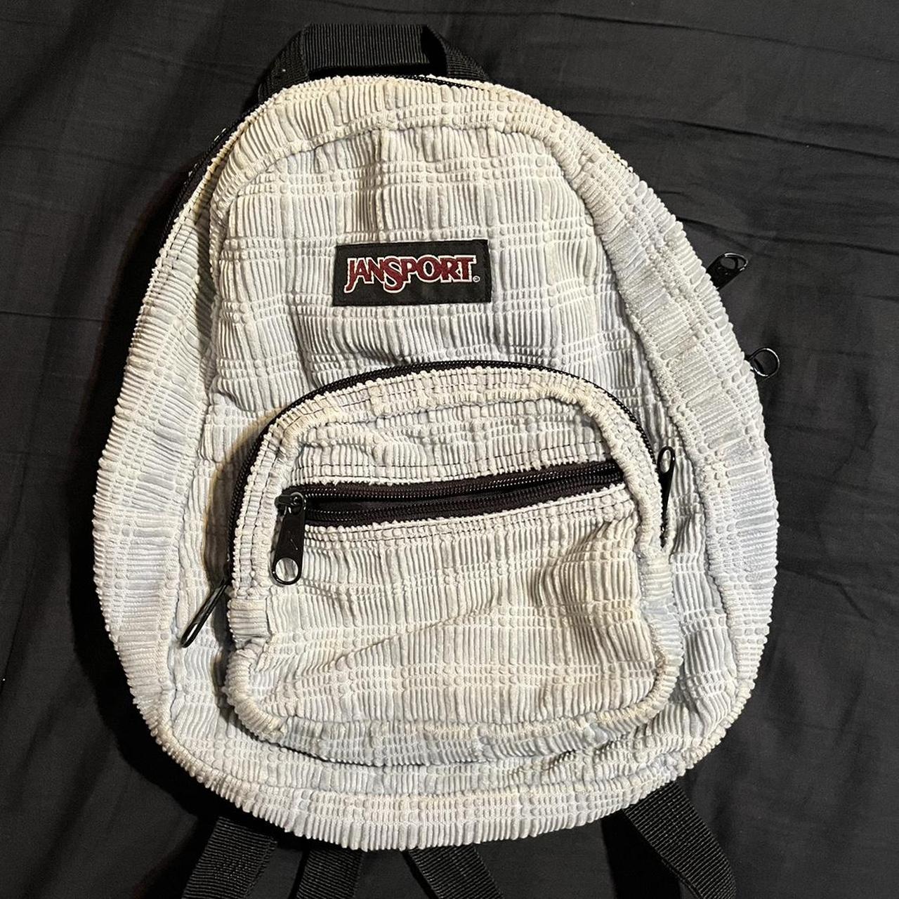 Jansport mini clearance backpack corduroy