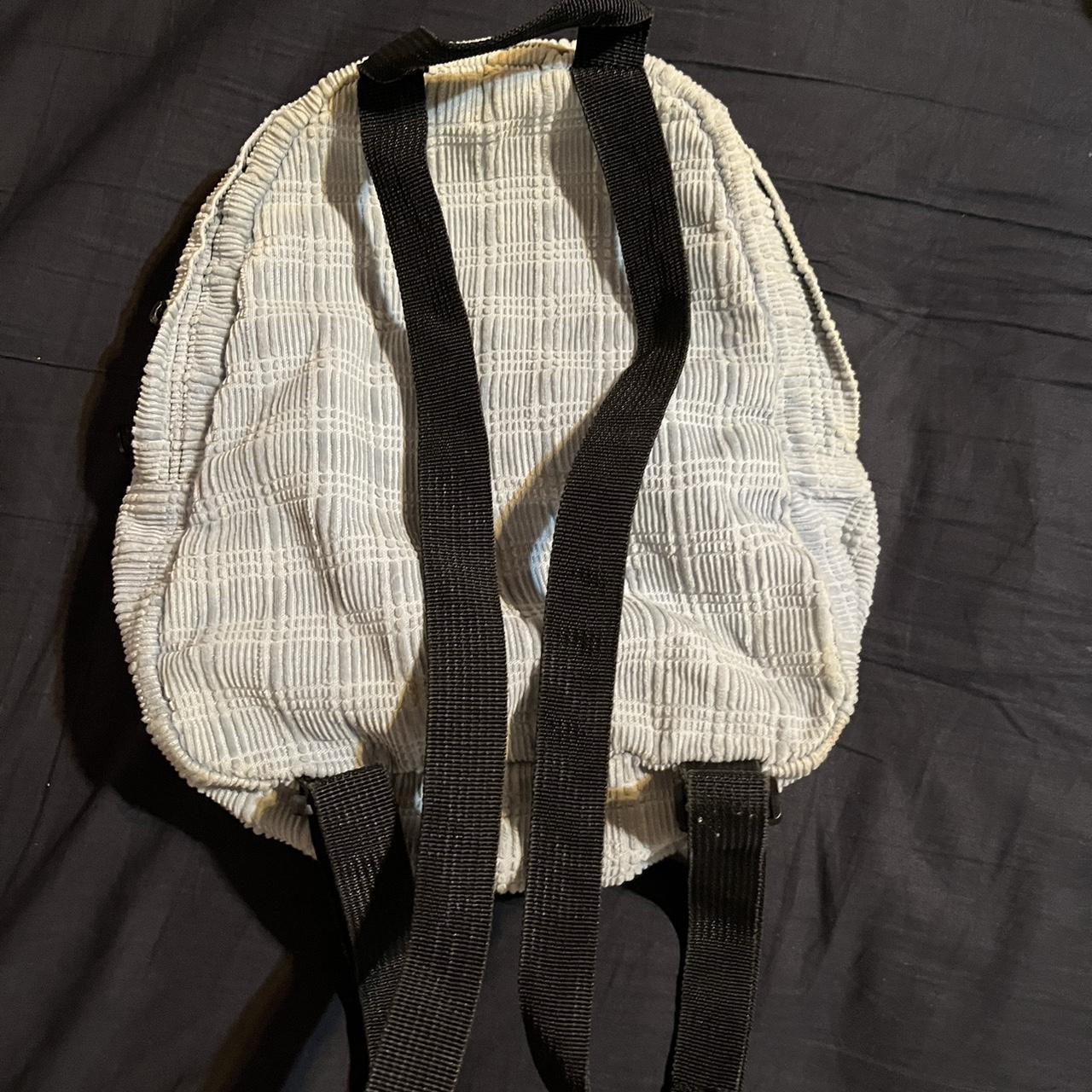 mini corduroy jansport backpack