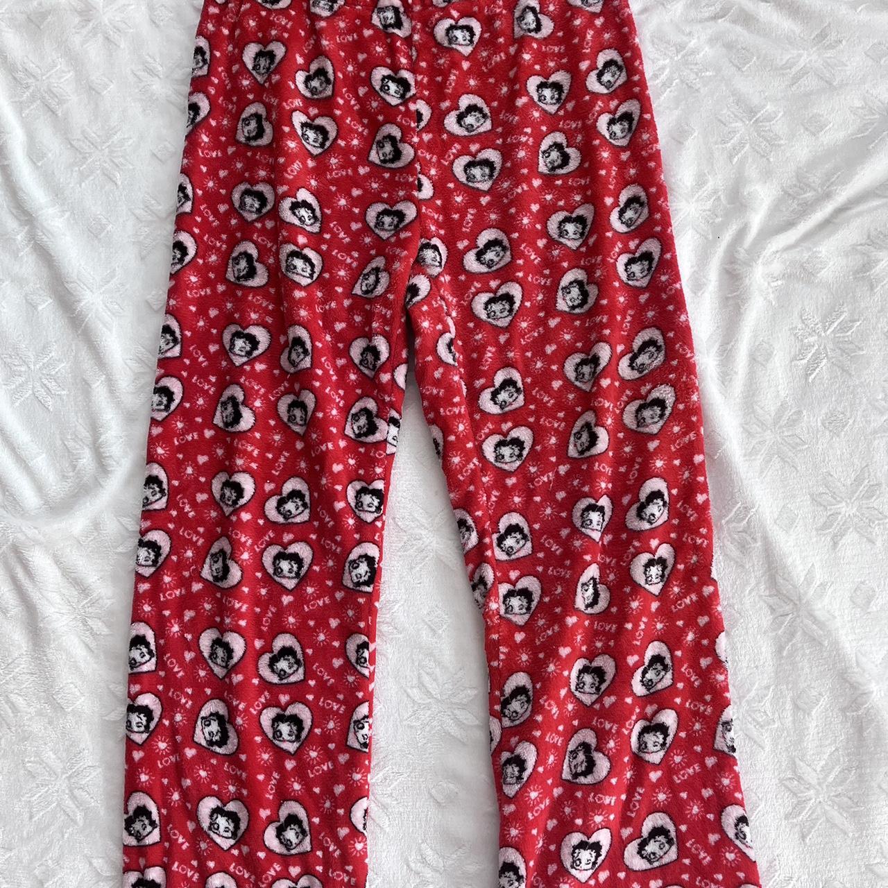 Women's Red and Black Pajamas | Depop