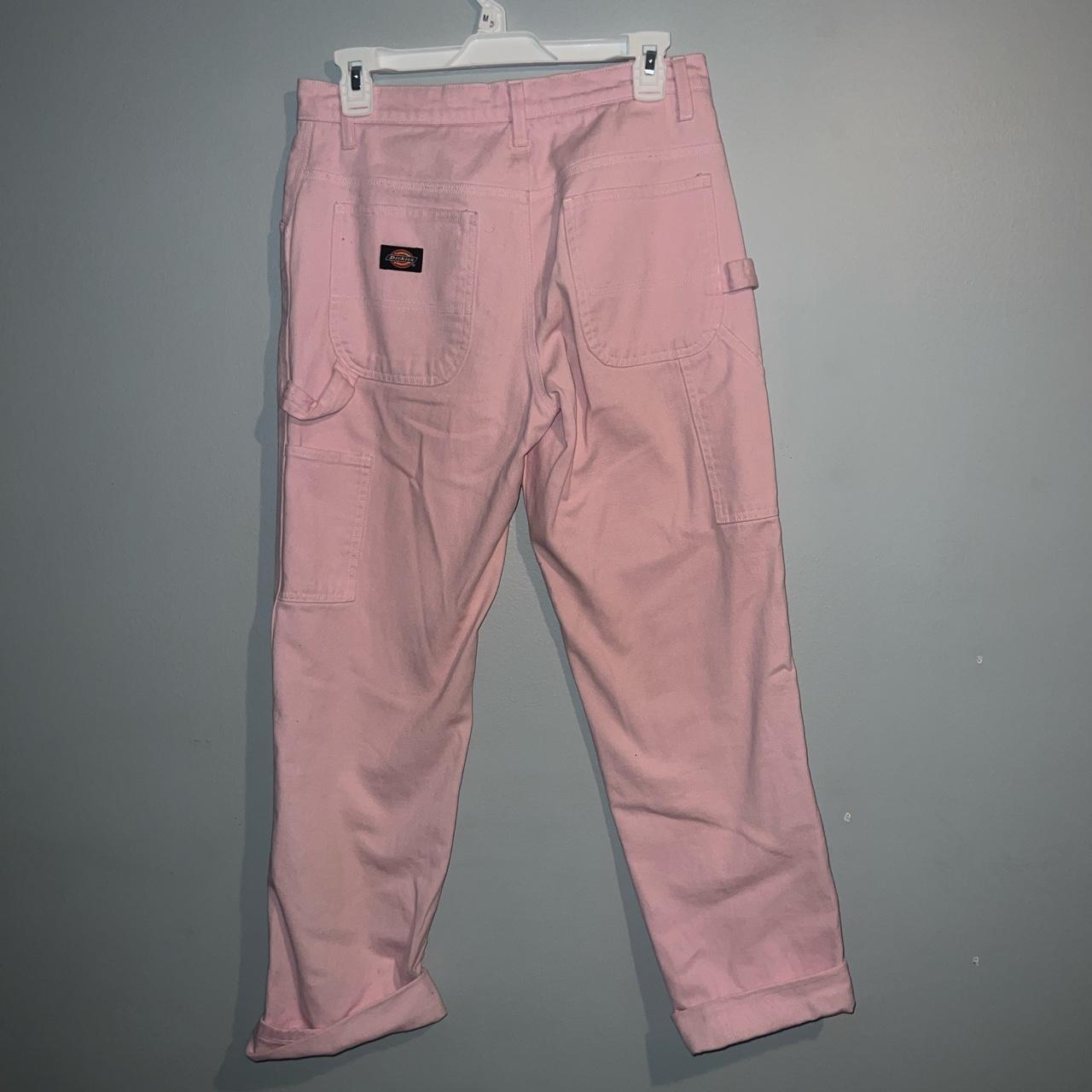 Pink dickies 2024 carpenter pants