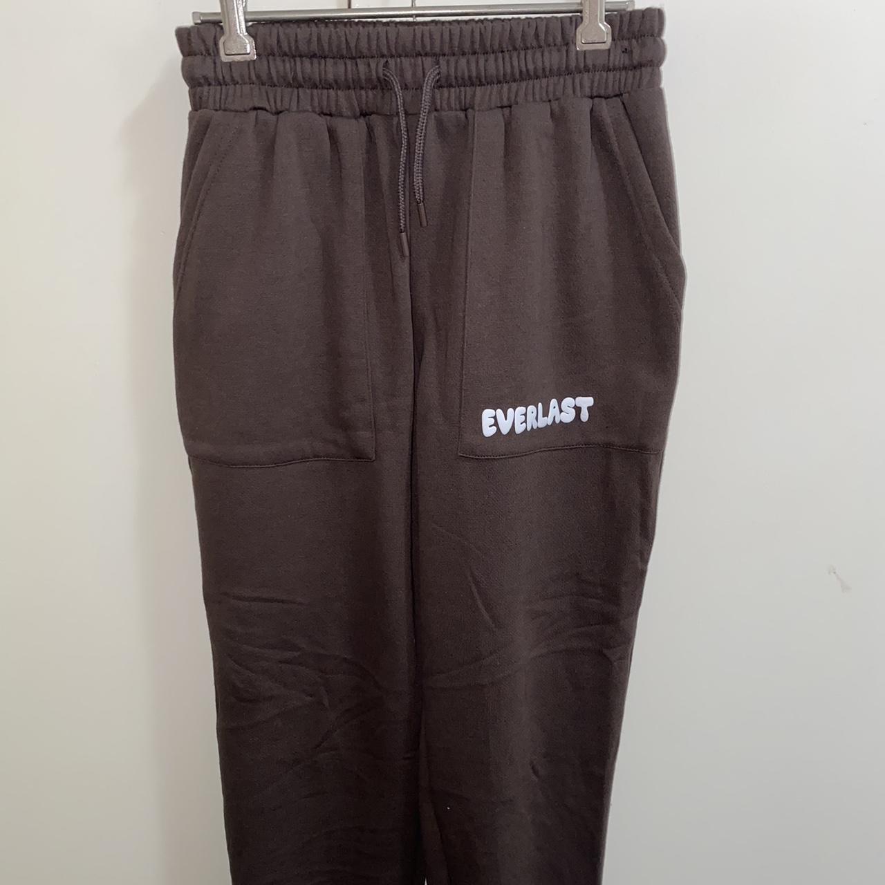 brown everlast trackies from kmart! SIZE 8 never... Depop