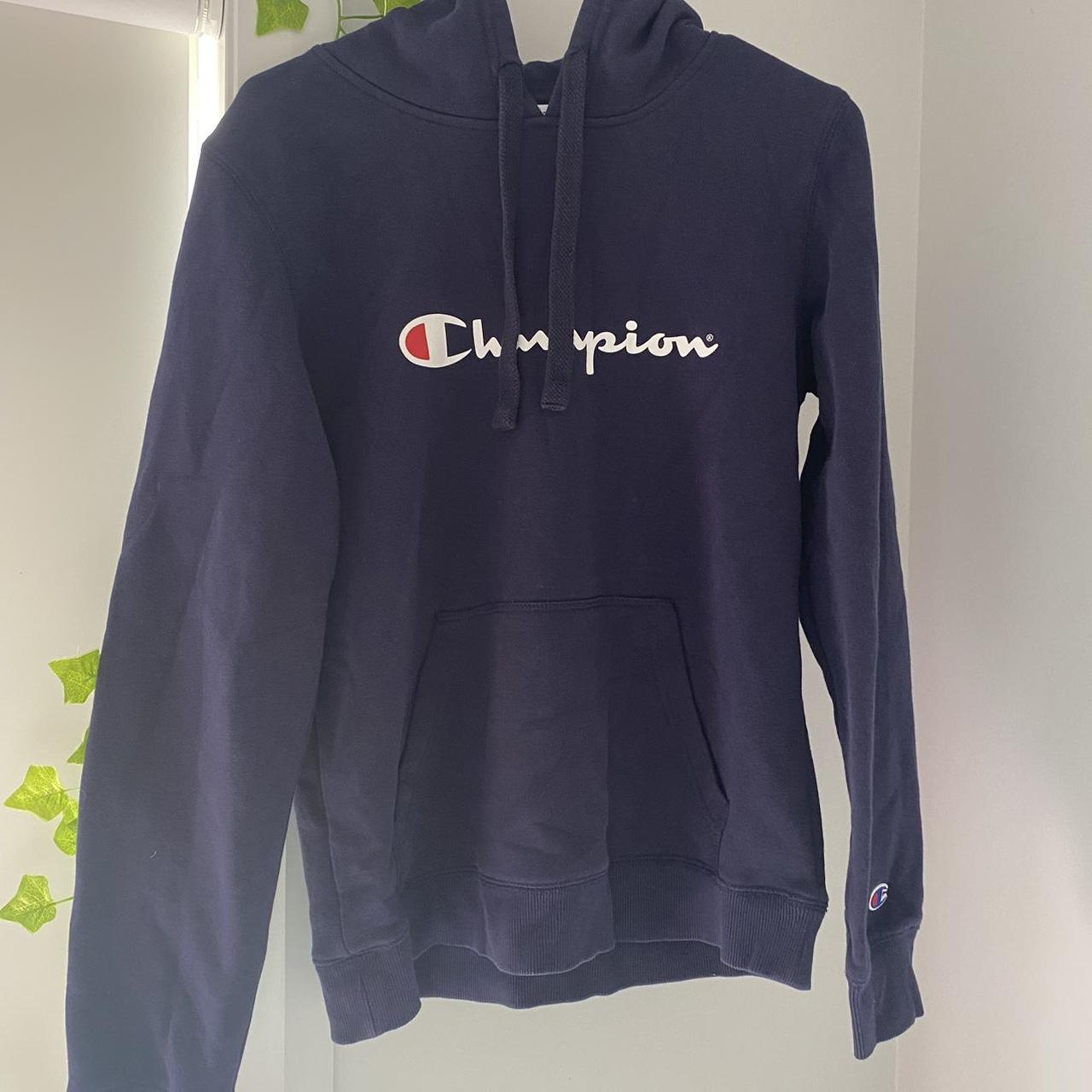 Asos Black Cropped Champion Jumper CHAMPION Womens Graphic Hoodie