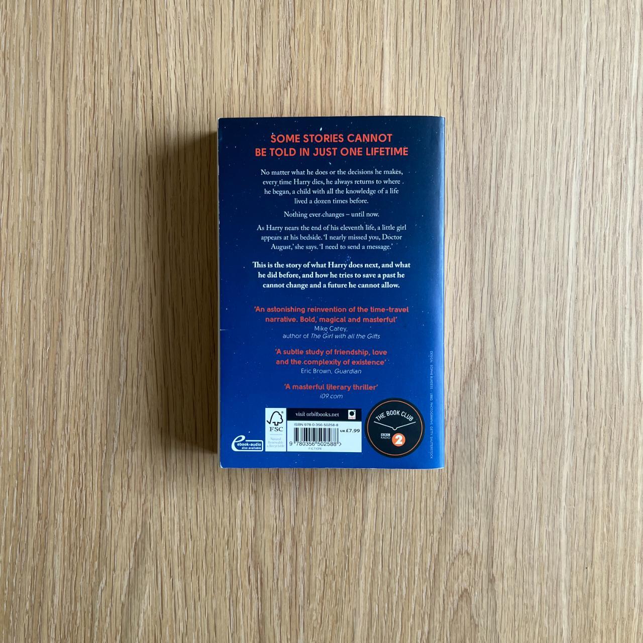 The First Fifteen Lives of Harry August by Claire... Depop