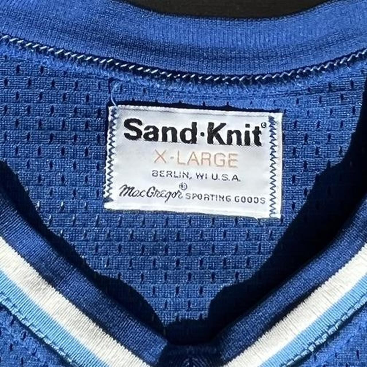 Vintage 1980's Sand Knit Toronto Blue Jays Jersey Size Medium