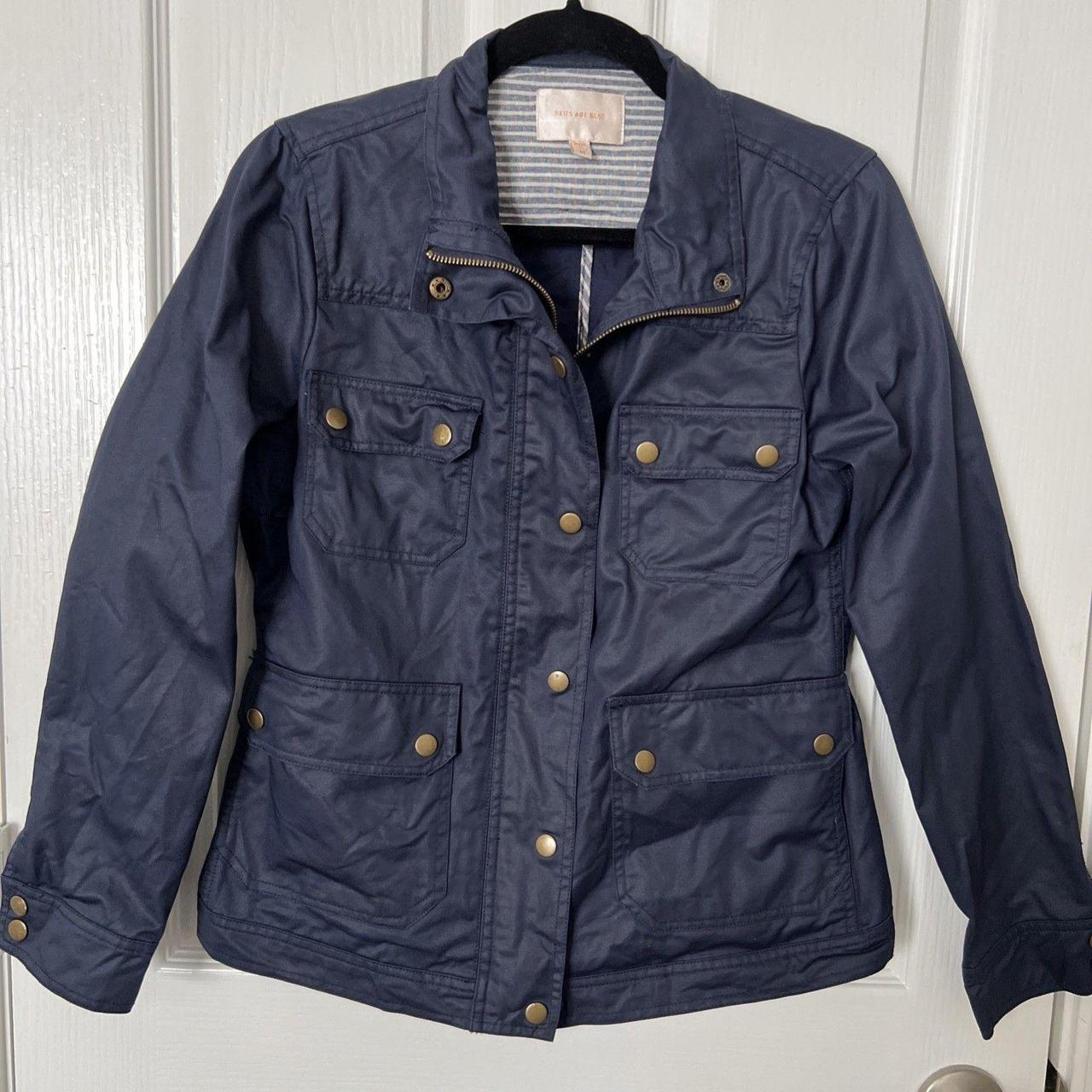 Source Unknown Women's Lightweight Jacket - Blue … - image 1
