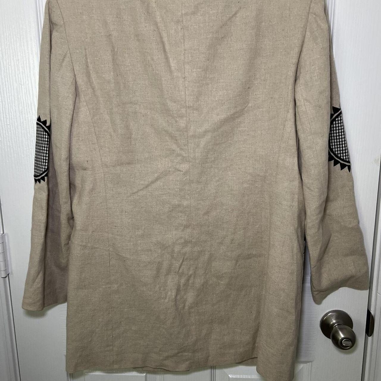 Source Unknown Women's Blazer Jacket - Tan/Black … - image 5