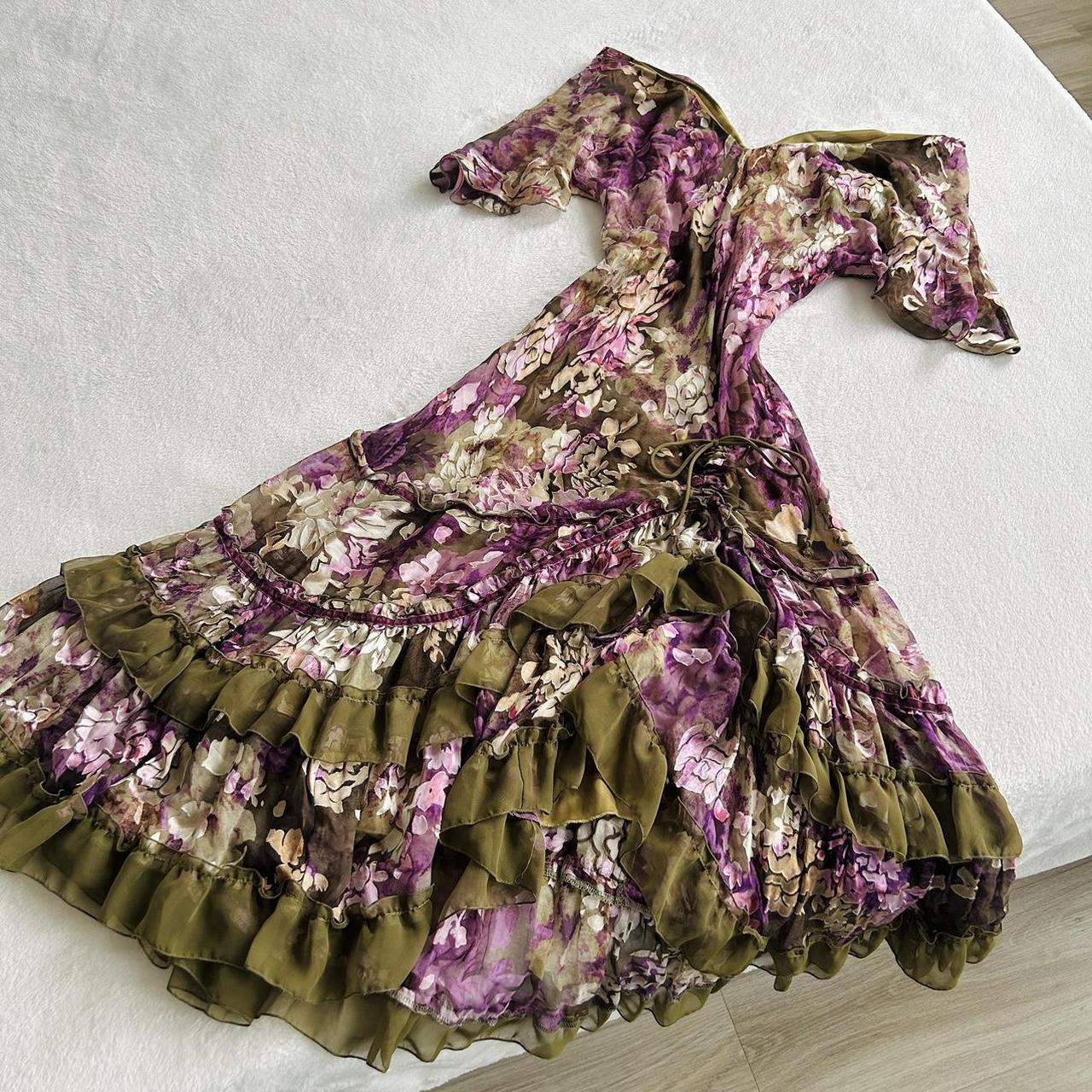Flowy autumn fairy dress (M) The most beautiful... - Depop