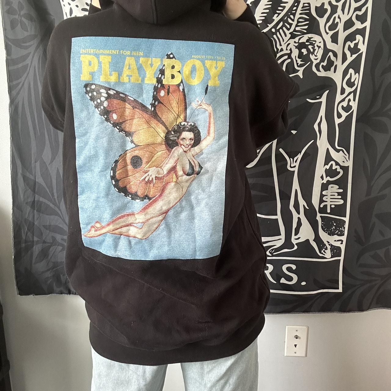 Missguided playboy butterfly cheap hoodie