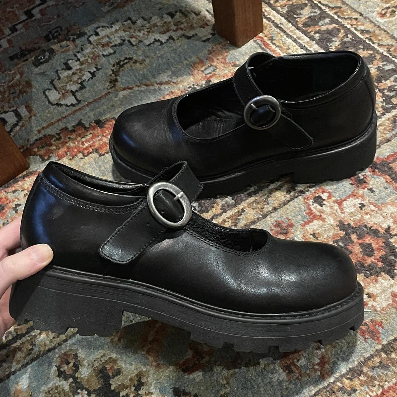 Vagabond Women's Black Clogs | Depop