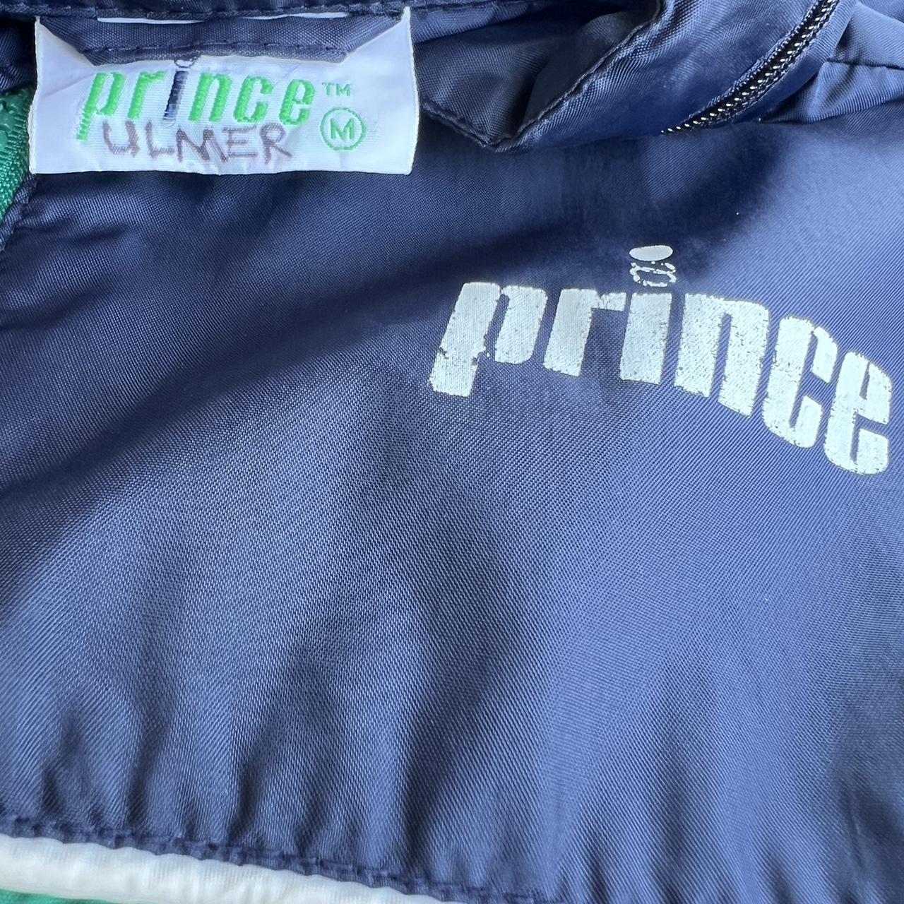 Prince Men's Navy and Green Jacket (2)