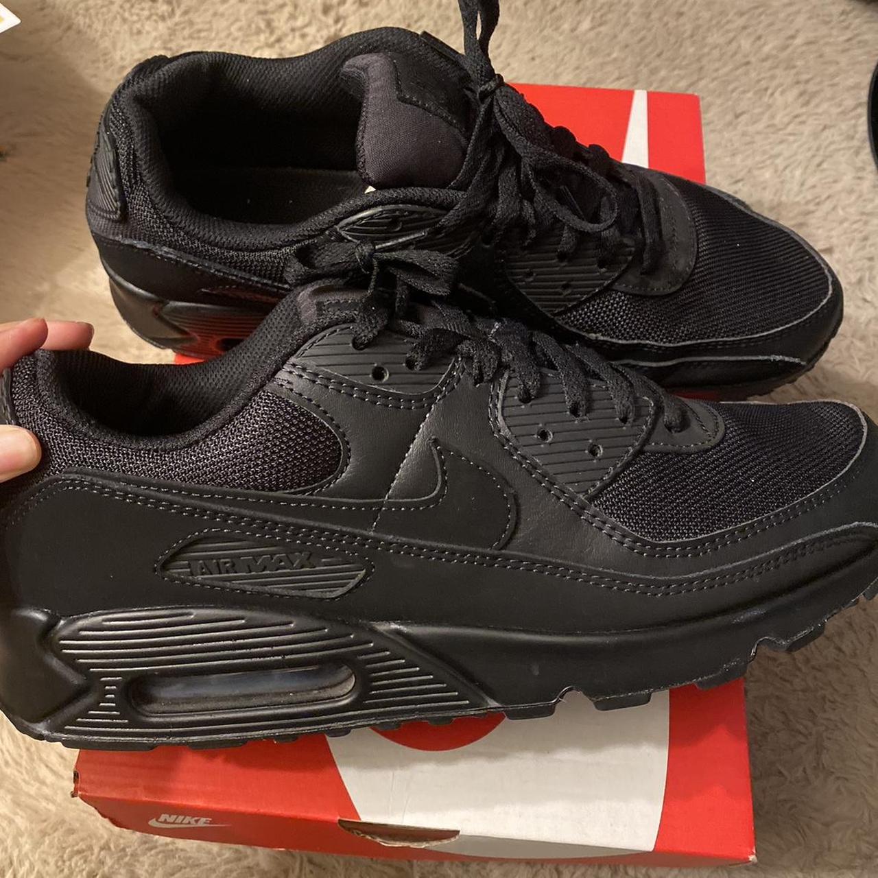 Nike Men's Black Trainers | Depop