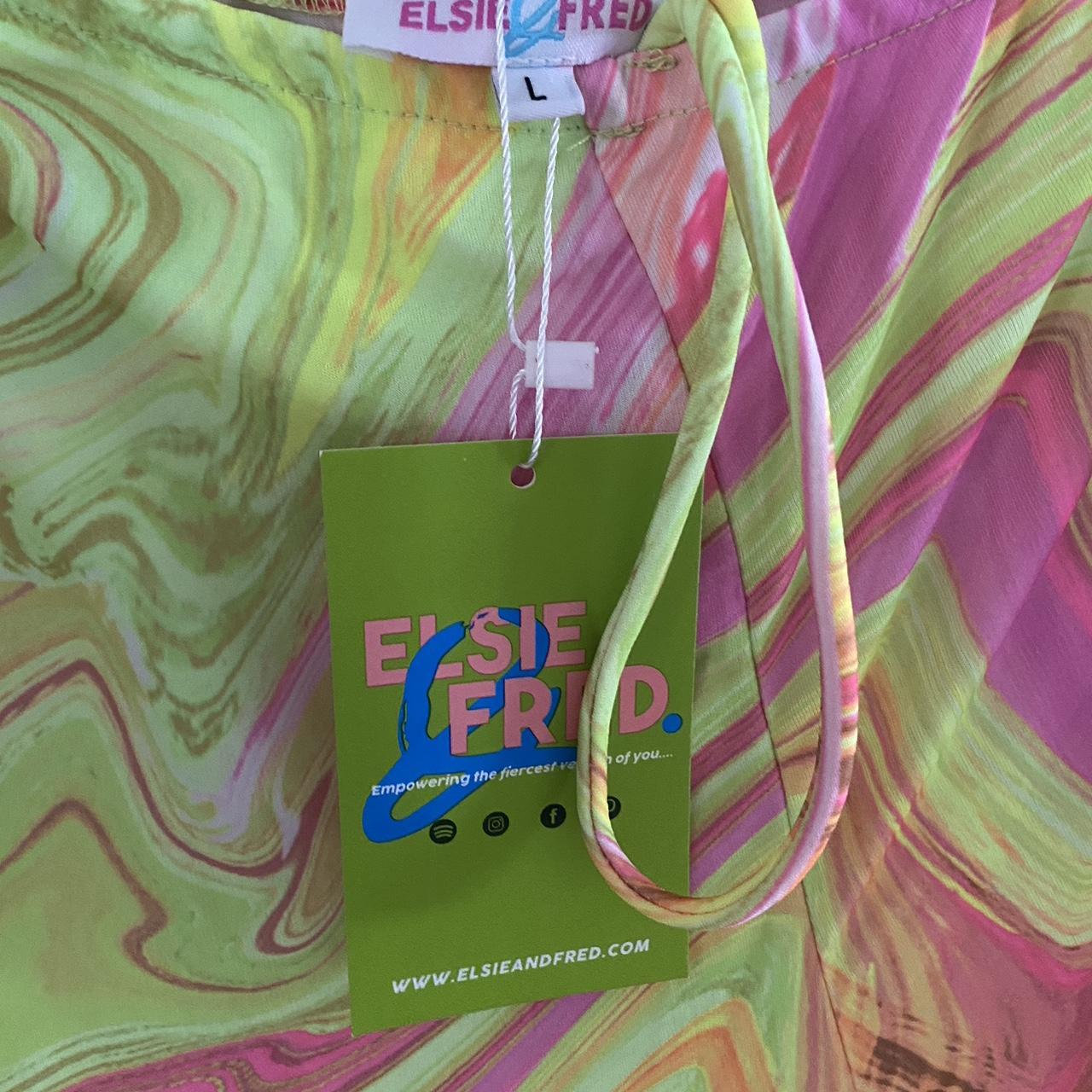 Elsie and Fred Women's Multi Trousers Depop