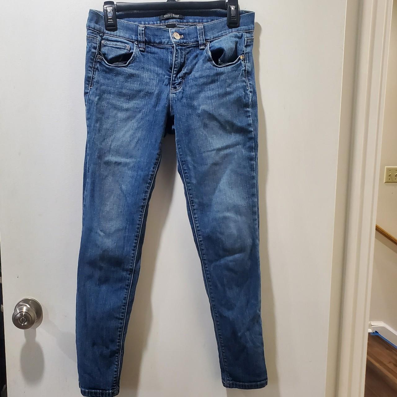 White House Black Market skimmer Jeans size 4. Fit - Depop