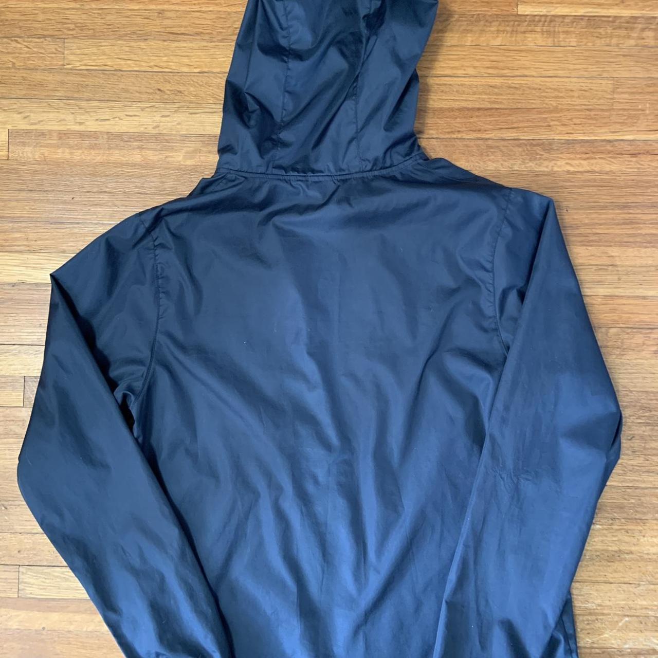 Navy windbreaker! Perfect for layering or a slightly... - Depop