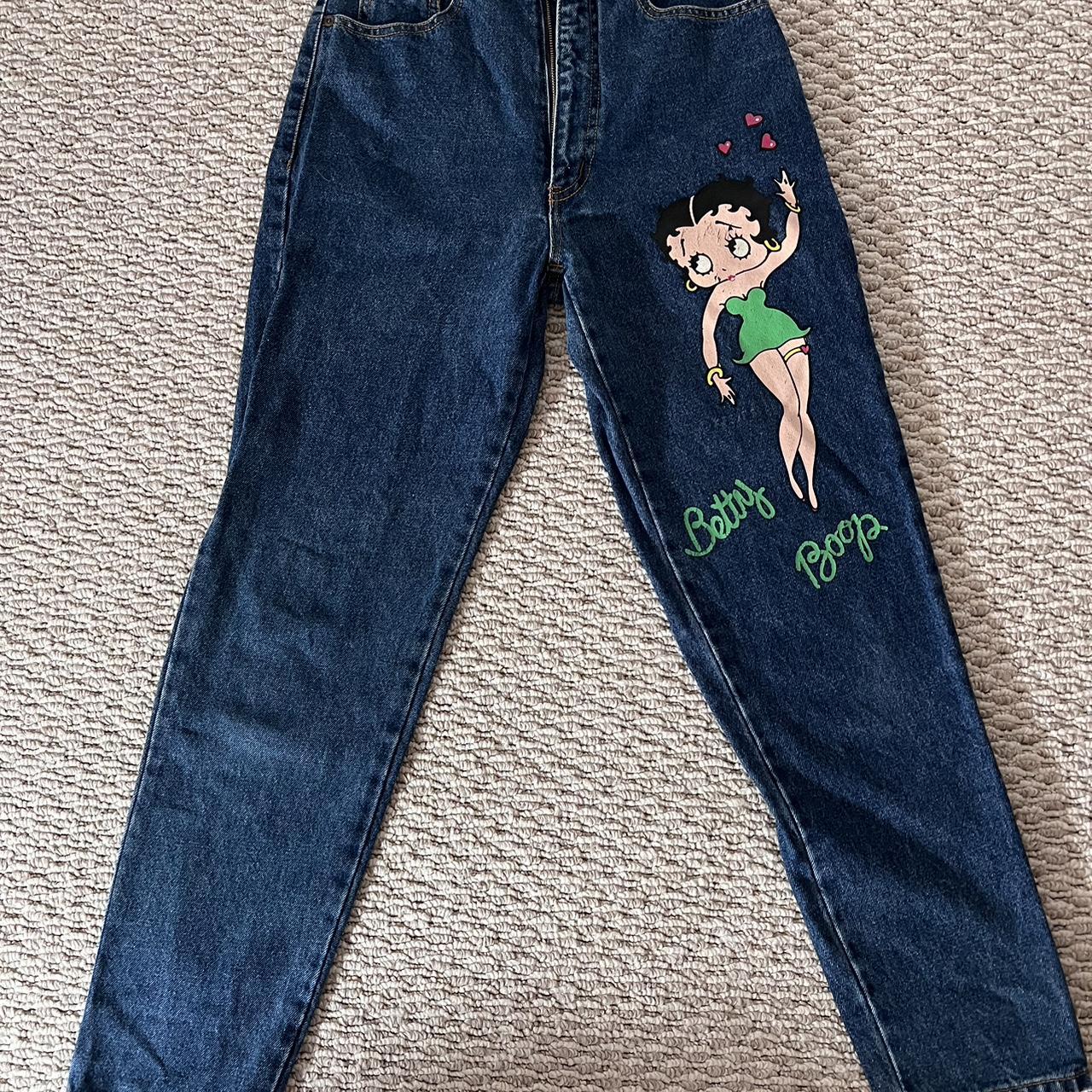 Vintage Japanese Betty Boop Denim | Depop